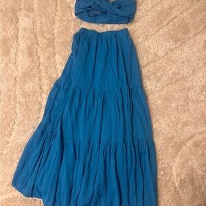 Worn Once Princess Polly Vibrant Blue set